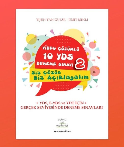 Video Çözümlü 10 YDS Deneme Sınavı - 2