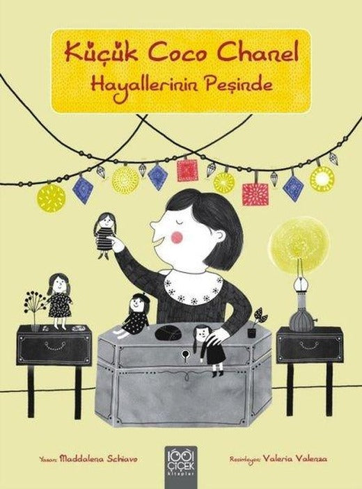 Küçük Coco Channel Hayallerinin Peşinde | 1001 Çiçek (İnce Kapak)