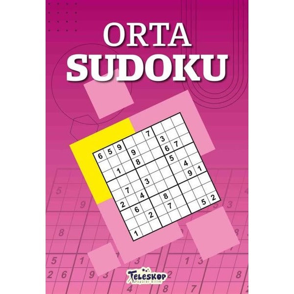 Orta Sudoku | Teleskop Popüler Bilim (İnce Kapak)