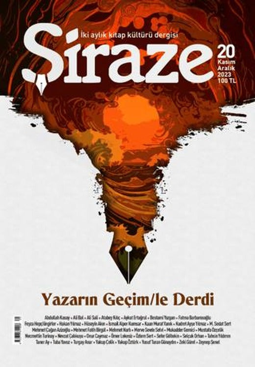 Şiraze Dergisi Sayı: 20 Kasım-Aralık 2023 | Şiraze Dergisi Yayınları (Ciltsiz)