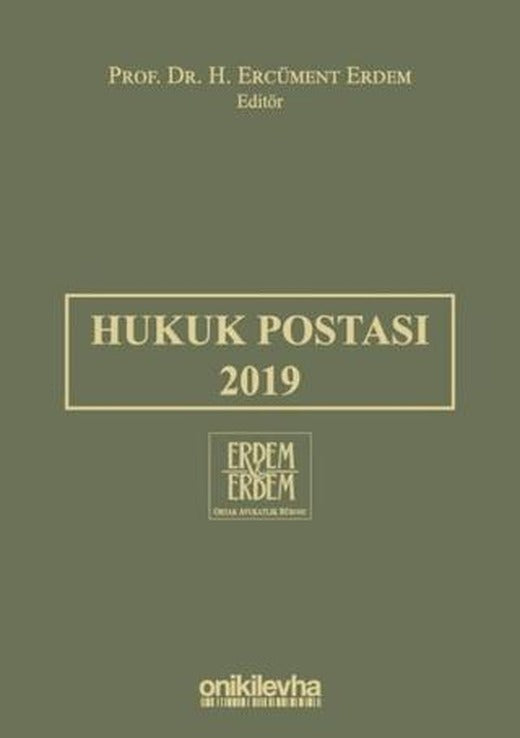 Hukuk Postası 2019 | On İki Levha Yayınları (Ciltli)