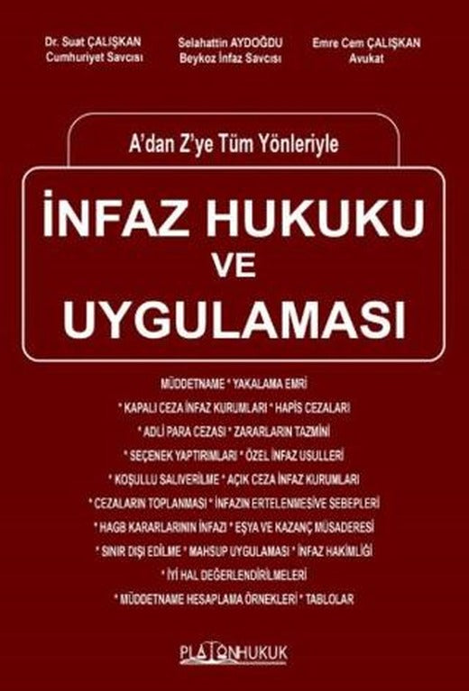 İnfaz Hukuku ve Uygulaması