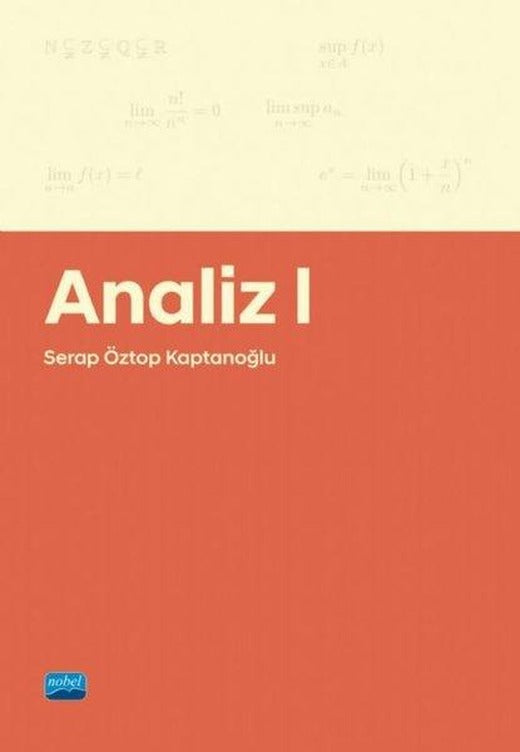 Analiz - 1 | Nobel Akademik Yayıncılık (İnce Kapak)