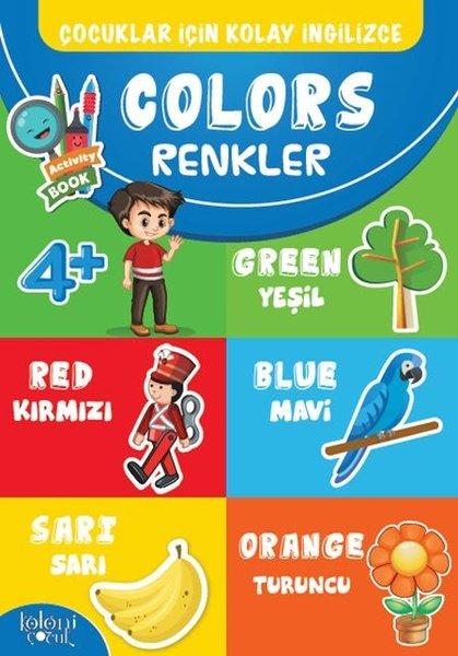 Colors-Çocuklar İçin Kolay İngilizce | Koloni Çocuk Yayınları (İnce Kapak) - Resim 1