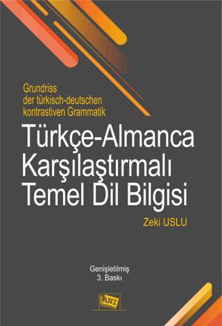 Türkçe-Almanca Karşılaştırmalı Temel Dilbilgisi | Anı Yayıncılık (Ciltsiz) - Resim 1