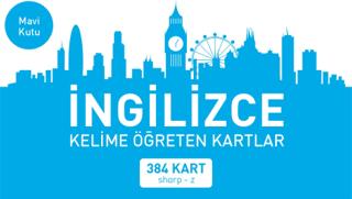 İngilizce Kelime Öğreten Kartlar Mavi Kutu (Sharp-z) | Mavi Kelebek Yayınları (Ciltsiz) - Resim 1