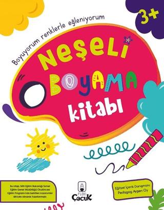 Neşeli Boyama Kitabı | Floki Çocuk (Ciltsiz) - Resim 1