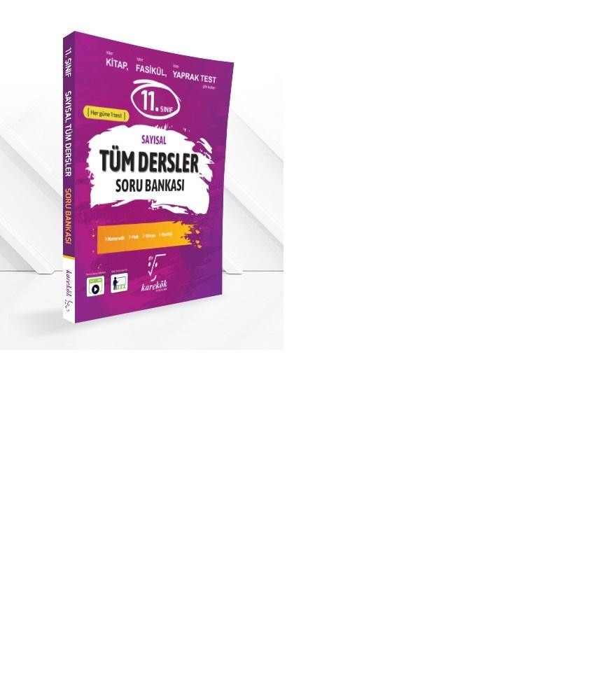 11. Sınıf Tüm Dersler Soru Bankası (Sayısal)