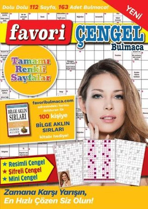 Favori Çengel Bulmaca 18 | Maxi Yayıncılık (Ciltsiz)