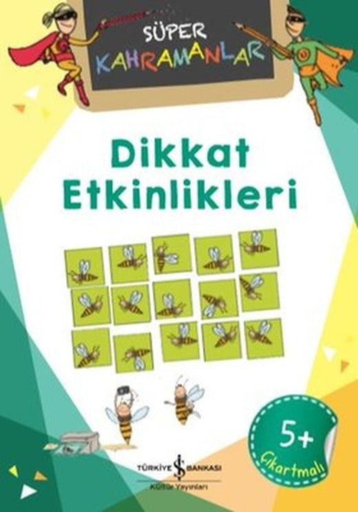 Dikkat Etkinlikleri Süper Kahramanlar | İş Bankası Kültür Yayınları