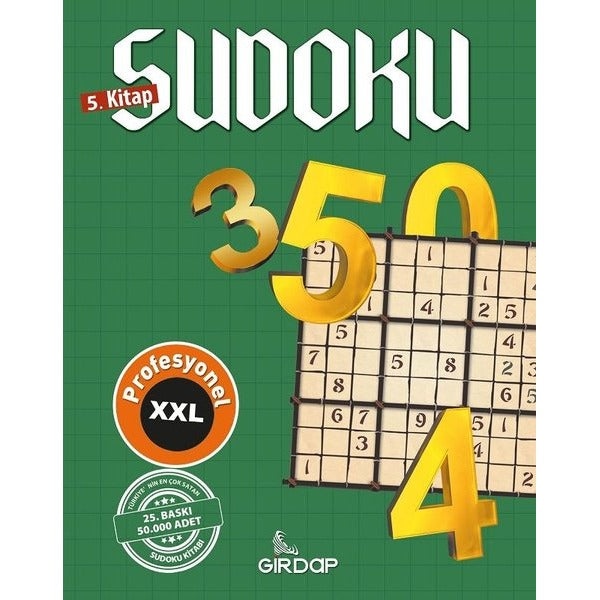 Sudoku 5 - Profesyonel | Girdap (İnce Kapak)