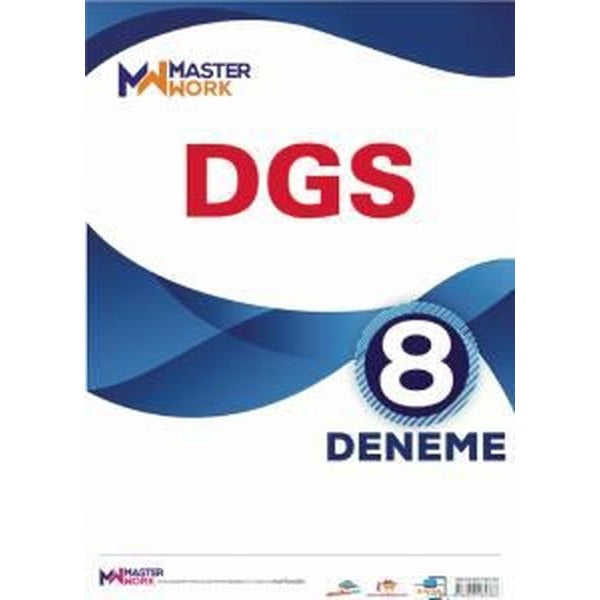 DGS 8 Deneme - Çözüm Kitapçığı Sayısal - Sözel | Masterwork (İnce Kapak)
