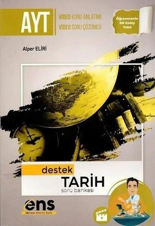 AYT Tarih Destek Soru Bankası | Ens Yayıncılık (İnce Kapak)