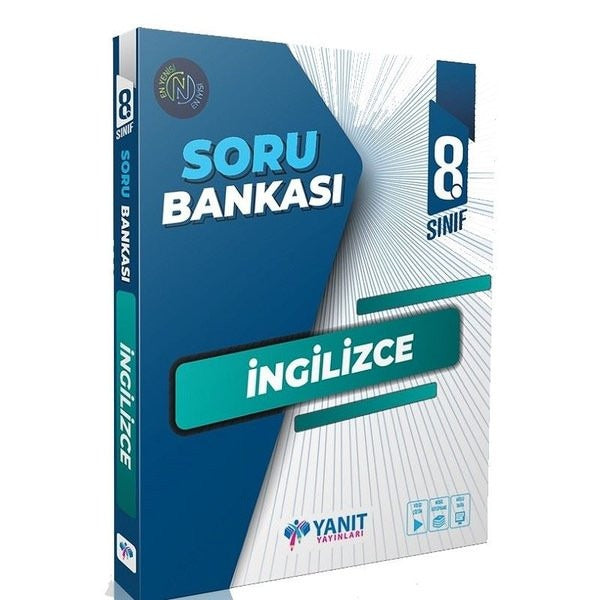 8.Sınıf İngilizce Soru Bankası | Yanıt Yayınları (İnce Kapak)