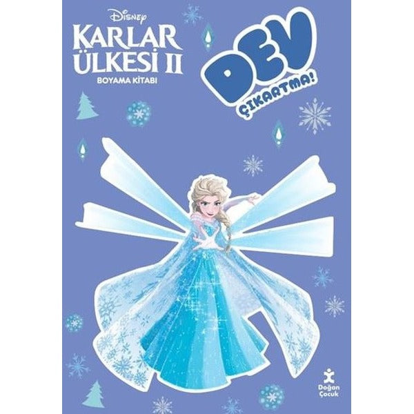 Disney Karlar Ülkesi 2 - Dev Çıkartmalı Boyama Kitabı | Doğan Çocuk (İnce Kapak)