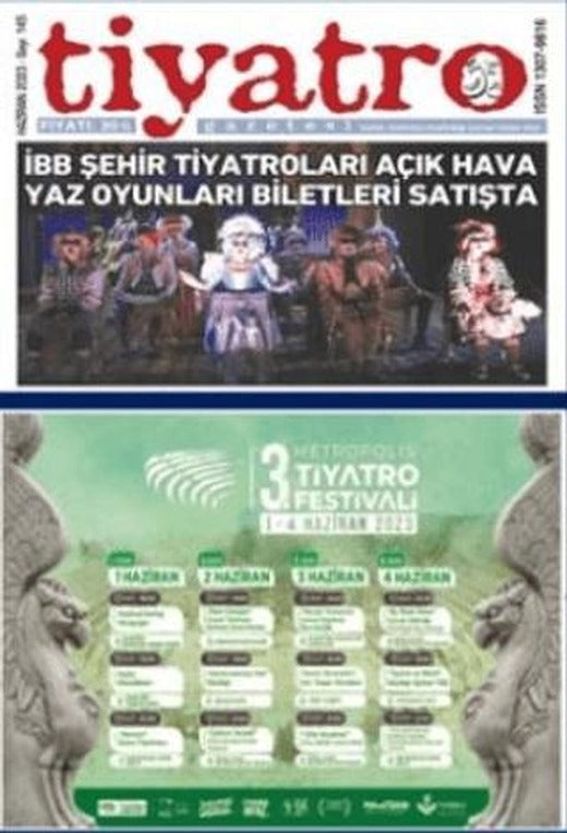 Tiyatro Gazetesi Sayı: 145 - Haziran 2023 | Tiyatro Gazetesi (Ciltsiz)