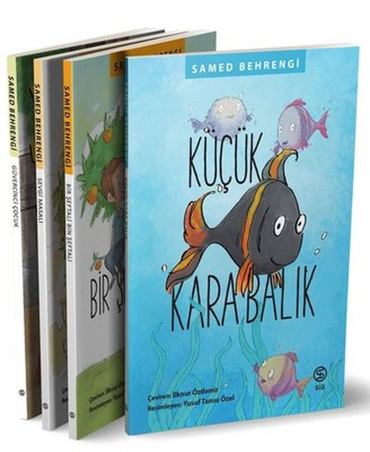 Samed Behrengi Çocuk Kitapları Seti - 4 Kitap Takım | Sia (İnce Kapak)