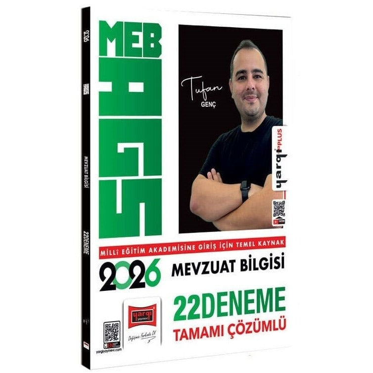 2026 MEB - AGS Mevzuat Bilgisi Tamamı Çözümlü 22 Deneme | Yargı Yayınları (İnce Kapak)
