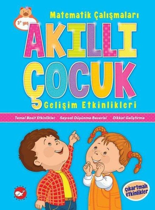 Matematik Çalışmaları-Akıllı Çocuk Gelişim Etkinlikleri | Beyaz Balina Yayınları (İnce Kapak)