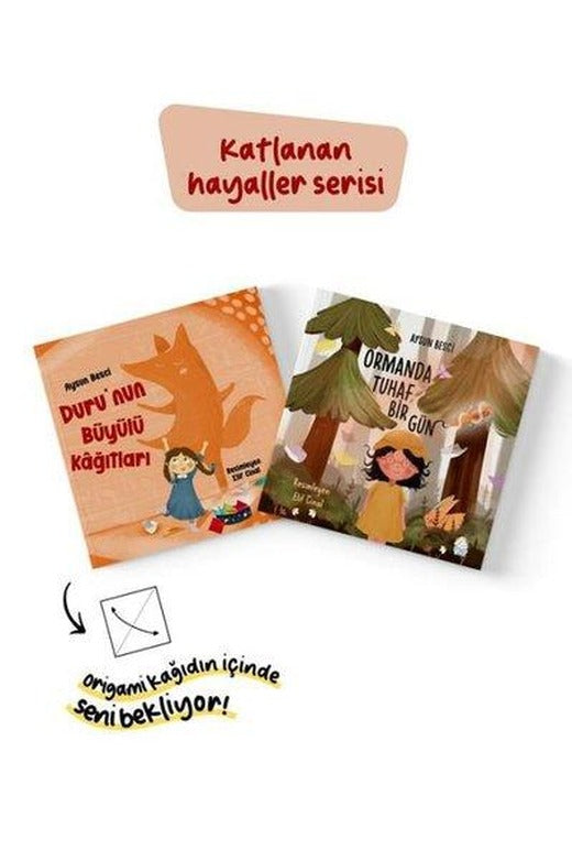 Katlanan Hayaller Serisi Seti - 2 Kitap Takım | Mahlas Çocuk (İnce Kapak)