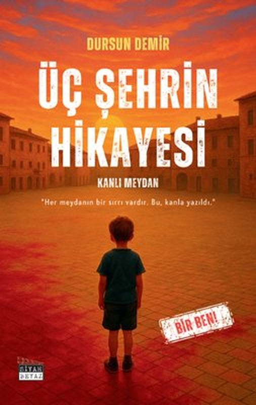 Üç Şehrin Hikayesi - Kanlı Meydan | Siyah Beyaz (İnce Kapak)