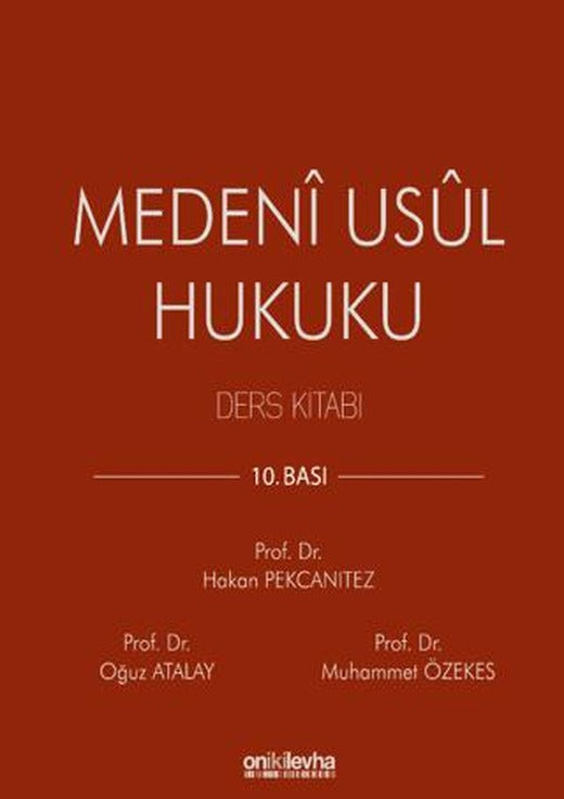 Medeni Usul Hukuku Ders Kitabı