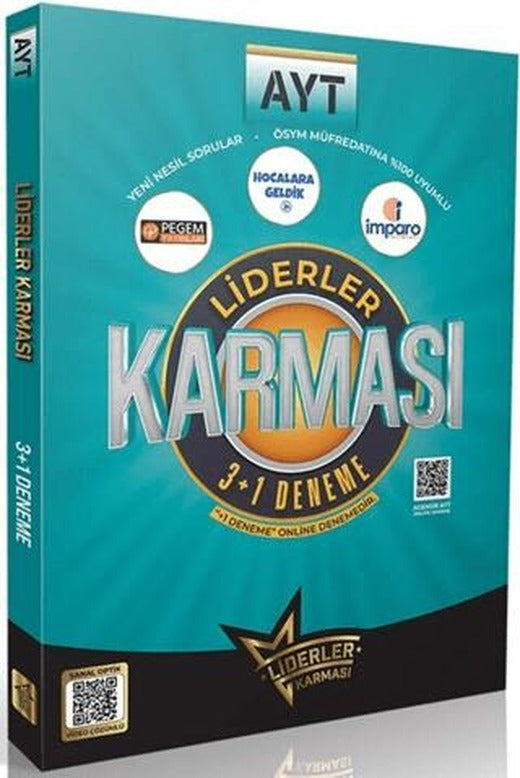 AYT 3+1 Deneme Seti | Liderler Karması Yayınları (Ciltsiz)