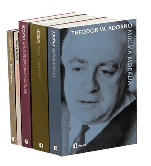 Theodor W. Adorno Seti 5 Kitap Takım - Hediyeli | Metis Yayınları