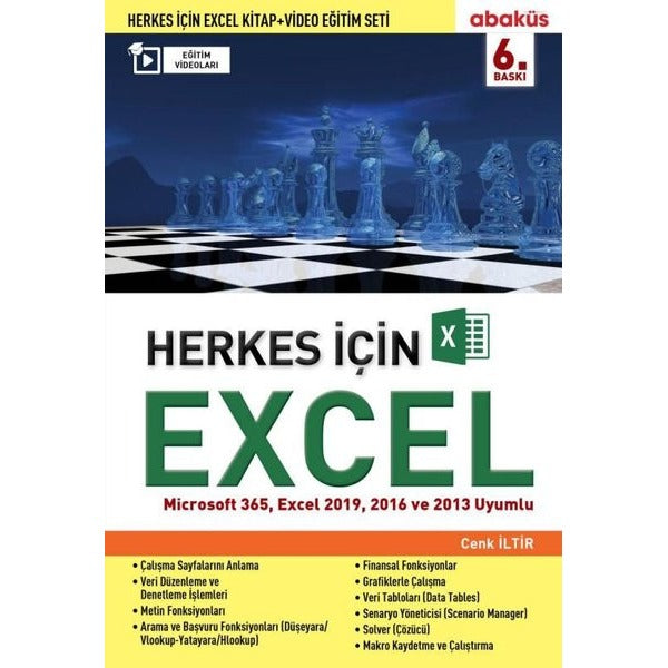 Herkes için Excel | Abaküs Kitap (İnce Kapak)