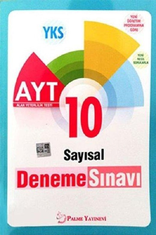 Palme Yks Ayt 10 Deneme Sınavı Sayısal | Palme Eğitim (İnce Kapak)