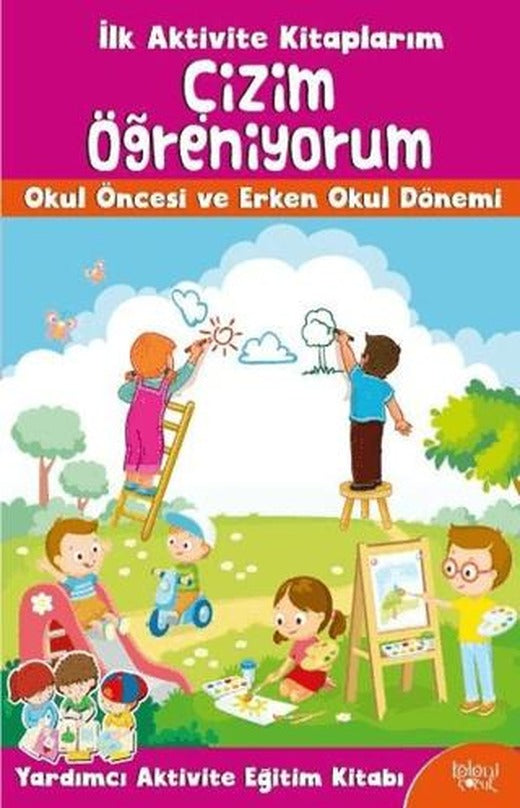 İlk Aktivite Kitaplarım - Çizim Öğreniyorum | Koloni Çocuk (Ciltsiz)
