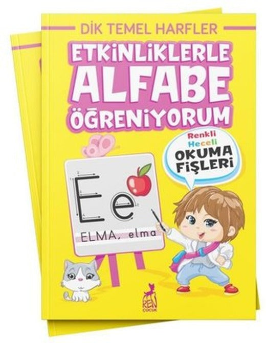 Etkinliklerle Alfabe Öğreniyorum | Ren Kitap