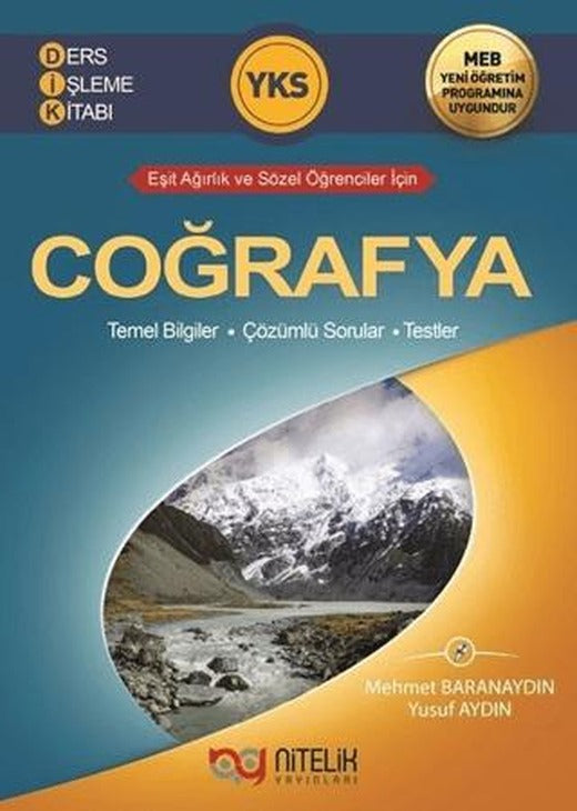 Nitelik YKS Coğrafya Ders İşleme Kitabı | Nitelik Yayınları (Ciltsiz)