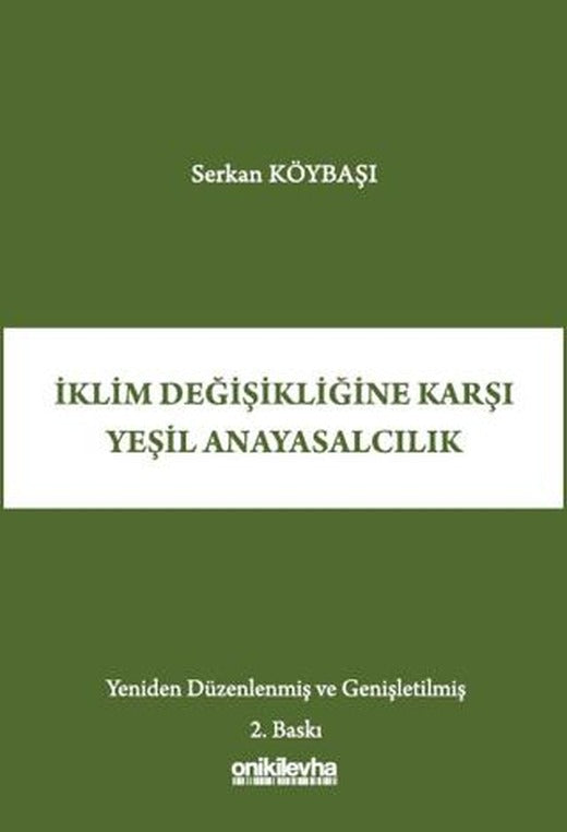 İklim Değişikliğine Karşı Yeşil Anayasalcılık