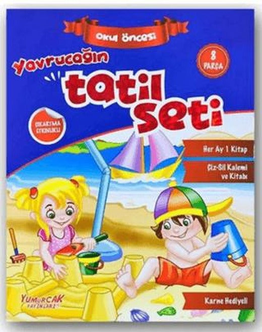 Yavrucağın Tatil Seti (3 Kitap) | Yumurcak Yayınları (Ciltsiz)