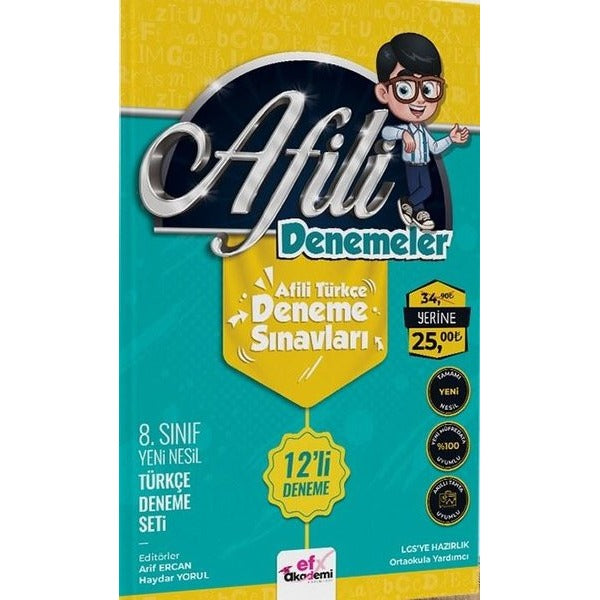 8. Sınıf Türkçe Afili Denemeler 12’li Deneme