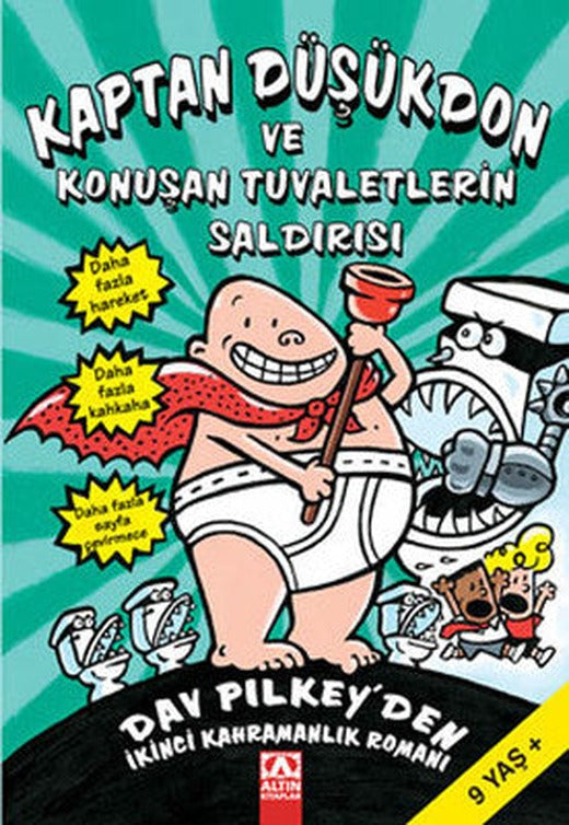 Kaptan Düşükdon ve Konuşan Tuvaletlerin Saldırısı | Altın Kitaplar