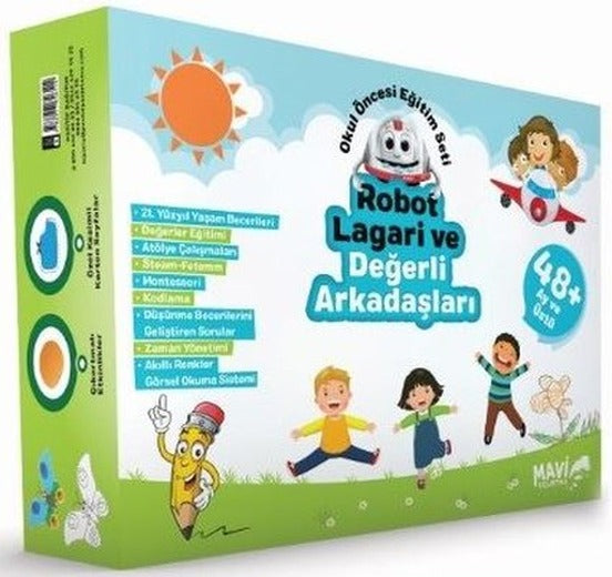 48+Ay ve Üstü Robot Lagari ve Değerli Arkadaşlar | Mavi Uçurtma