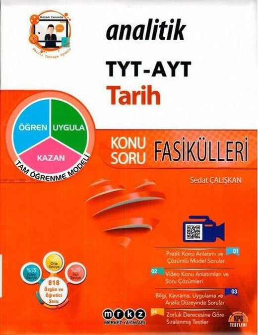 2022 TYT AYT Tarih Analitik Konu Soru Fasikülleri