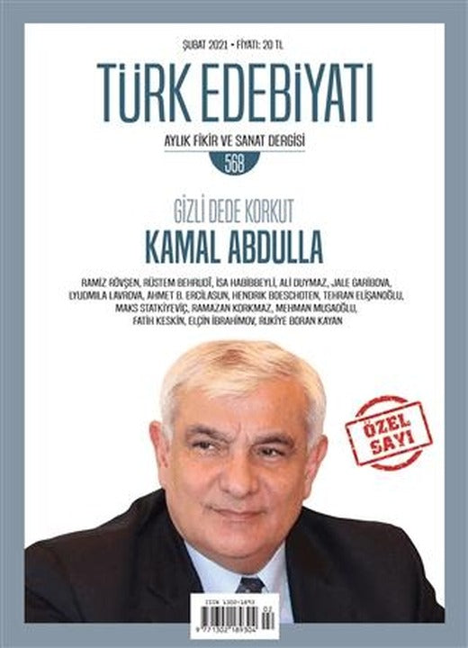 Türk Edebiyatı Dergisi Sayı: 568 Şubat 2021 | Türk Edebiyatı Dergisi (Ciltsiz)