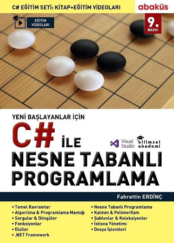 Yeni Başlayanlar için C# ile Nesne Tabanlı Programlama | Abaküs Kitap