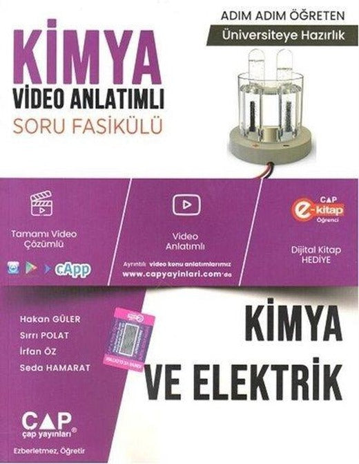 Kimya ve Elektrik Konu Anlatımlı Soru Bankası | Çap Yayınları (İnce Kapak)