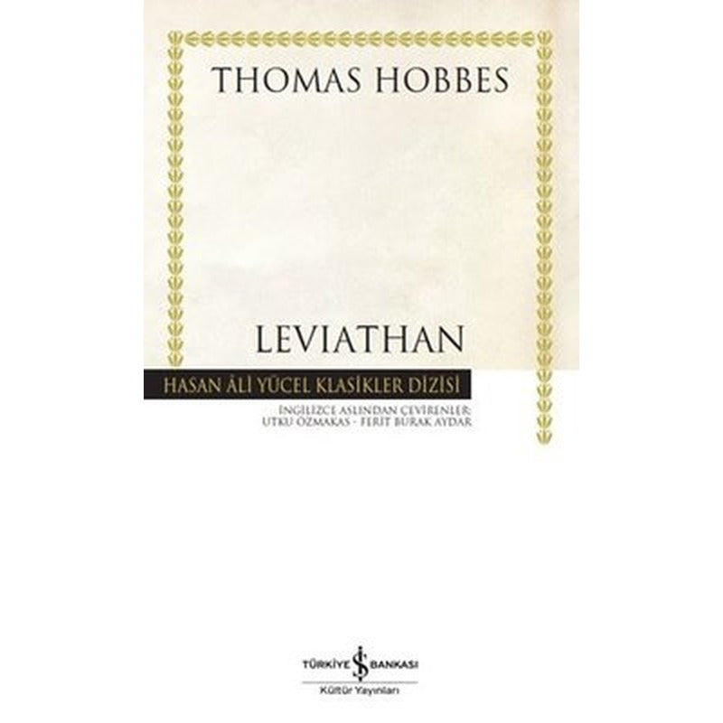 Leviathan - Hasan Ali Yücel Klasikler Dizisi | İş Bankası Kültür Yayınları (İnce Kapak)