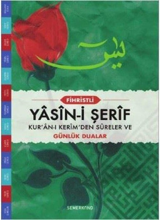 Yasin-i Şerif Hafız Boy-Fihristli | Semerkand Yayınları (Ciltli)