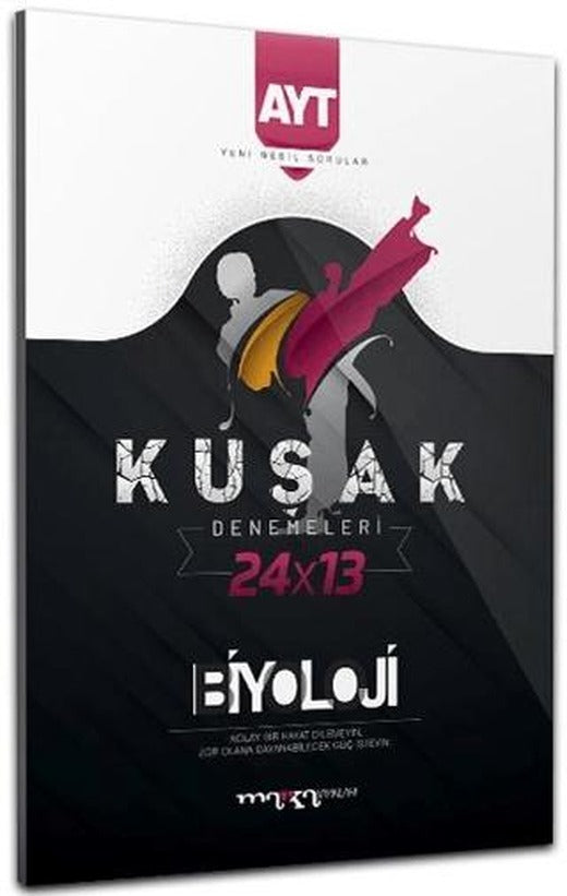 AYT Yeni Nesil Kolaydan Zora 24x13 Biyoloji Kuşak Deneme | Marka Yayınları (Ciltsiz)