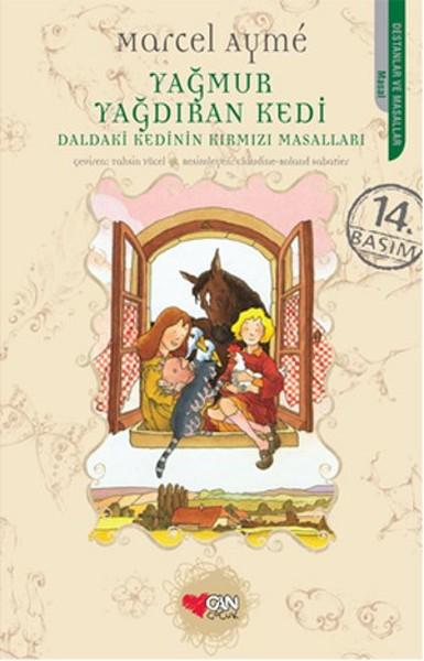Daldaki Kedinin Kırmızı Masalları - Yağmur Yağdıran Kedi | Can Çocuk Yayınları (İnce Kapak) - Resim 1