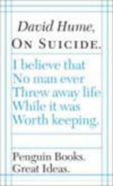 Great Ideas 34:On Suicide PB | Penguin Books (İnce Kapak) - Resim 1