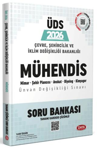 Çevre, Şehircilik ve İklim Değişikliği Bakanlığı Mühendis Ünvan Değişikliği Sınavı Soru Bankası