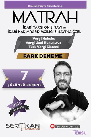 Matrah Çözümlü 7 Fark Deneme | Temsil Kitap (Ciltsiz) - Resim 1