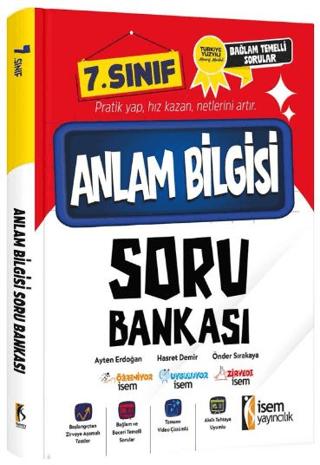 7. Fiber Sınıf Anlam Bilgisi Soru Bankası | İSEM Yayıncılık (Ciltsiz) - Resim 1